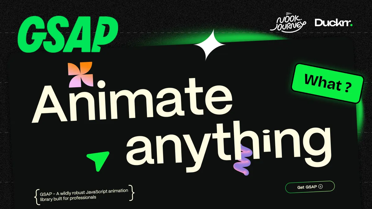 จะเป็นให้ได้เลย Web Animator - GSAP คืออะไร? ทำไมทำ Motion บท Website ต้องใช้เครื่องมือนี้